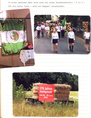 Bild: Seeligstadt Chronik 2003