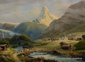 Zermatt von G, Lory. fils