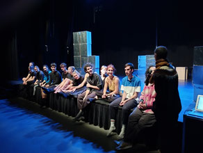 Les danseurs de Dantzaz, Christine Hassid et Bertha Bermúdez 