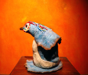 Idols II, 2024. Dimensions h 25 cm x 18 cm x 26 cm