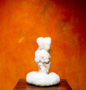 Idols XI (verso), 2024. Dimensions h 29 cm x 20 cm x 21 cm