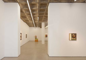 2014 "9 hypertroph-kontemplative Ölmalereien und eine sportliche Skulptur", Loock Galerie, Berlin