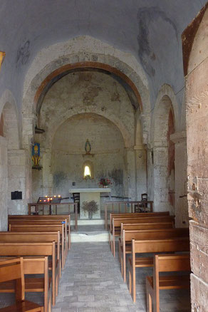 Bild: Das Innere der Chapelle St. Sixte