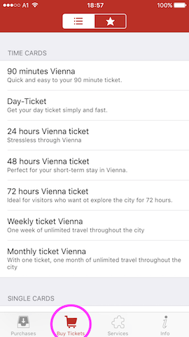 download local transport apps to purchase mobile tickets