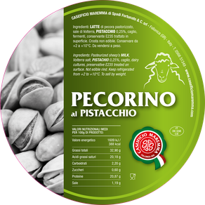 pecorino maremma new taste sheep sheep’s cheese dairy caseificio tuscany tuscan spadi follonica label italian origin milk italy matured aged flavored flavor aromatic pistachio