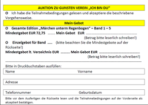 Die Gebotskarte