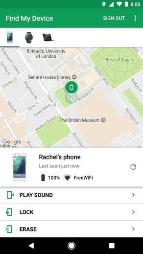 Localizar Móvil En Android