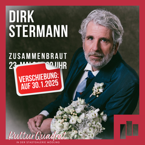 Dirk Stermann Zusammenbraut Stadtgalerie Mödling