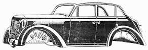 Karosserie und Fahrzeugrahmen, Anbauteile und Zubehör Moskwitsch M400-420, M401-420, Opel Kadett K38. Body and chasis, attachment parts and accessories Moskvich M400-420, M401-420, Opel Kadett K38. Кузов и рама Москвич М400-420, М401-420, Опель Кадет К38.