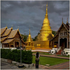 Sunset Wat Phra Singh