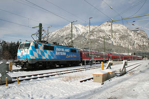 Tren en Garmisch-Partenkirchen
