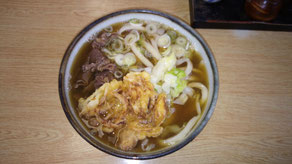 肉天おおもり520円 出汁うますぎ!