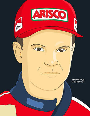 Rubens Barrichello by Muneta & Cerracín