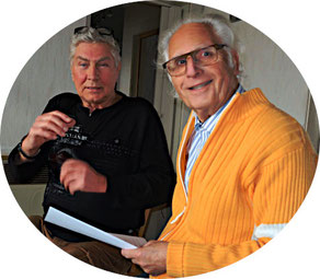 Bild von links: Reiner Kirsch und Manfred Schubert