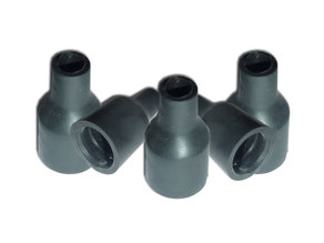51-3707206 Dichtkappe Tülle Dichtung Gummi Zündkerzenstecker GAZ-24, GAZ-2410 Wolga. Rubber cap for spark plug GAS 24. GAS 24-10 Volga. Колпачок резиновый провода зажигания ГАЗ-24, ГАЗ 24-10 Волга.