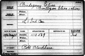 Pension Record - May 11, 1893