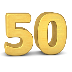 Eine goldene Fünfzig zum 50. Jubiläum