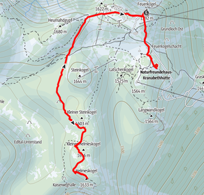Helmeskogel Wanderung, Feuerkogel