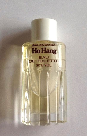 HO HANG - EAU DE TOILETTE POUR HOMME 3 ML, PRESENTEE SEULE, SERIGRAPHIE MARRON