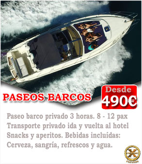 paseo barco Tenerife