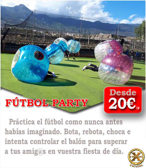 Fútbol burbuja Tenerife