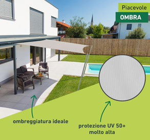 vela #impermeabile #tenda #triangolare #grigia
