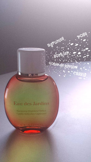 eau des jardins Clarins