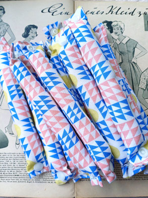 Pillow Curlers 40er Jahre Grafik