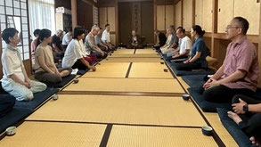 自啓共創塾の2025年度五感塾 釈迦牟尼会不二道場での坐禅体験