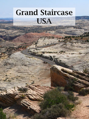USA Rundreise: Grand Staircase Escalante National Monument, Petrified Forest State Park, Scenic Byway 12. #usareise