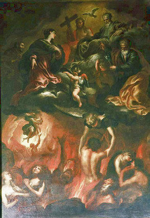 Bastia - Eglise St Jean - Les Ames du Purgatoire (Domenico Piola)