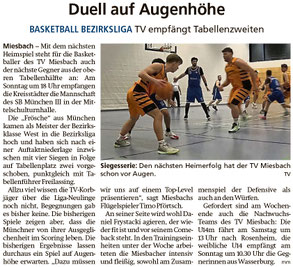 Artikel im Miesbacher Merkur am 21. November 2025 - Zum Vergrößern klicken