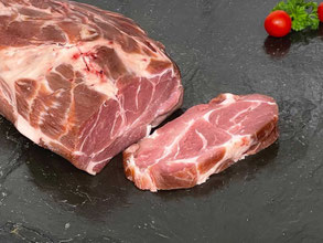 Hackfleisch aus dem Fleischwolf