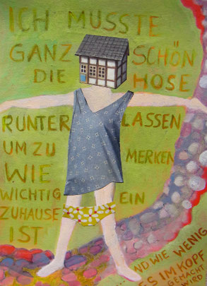 "Ich musste ganz schön die Hose runter lassen, um zu merken wie wichtig ein Zuhause ist ... und wie wenig es im Kopf gemacht wird." MISCHTECHNIK 2005/08