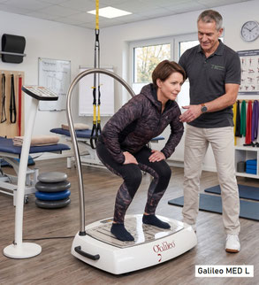 Galileo Therapie-Anwendung auf MED L