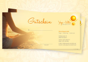 Gutschein verschenken Yoga-Villa Emsdetten