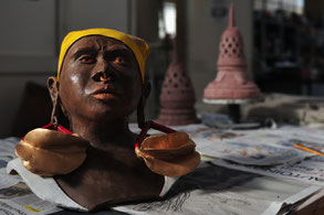 Massimo Da Prato, clay modeller
