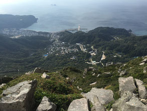 前浜方面の景色