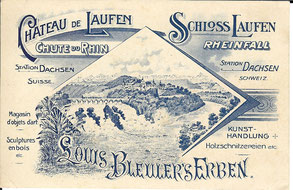 Dachsen Rheinfall Bleuler Ludwig's Erben