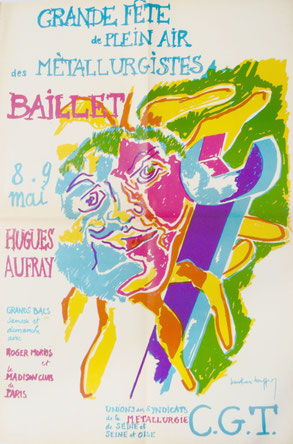 Affiche d'une fête au parc