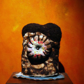 Idols XIV, 2024. Dimensions h 31 cm x 21 cm x 15 cm