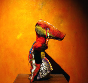 Idols XVIII, 2024. Dimensions h 40 cm x 29 cm x 25 cm