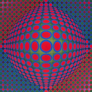 Victor Vasarely Retrospektive FranKfurt