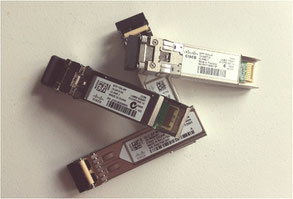 SFP-10G-SR Cisco et GLC-SX-MMD Cisco