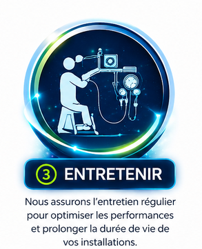 Entretien de pompes à chaleur, climatisation et ventilation