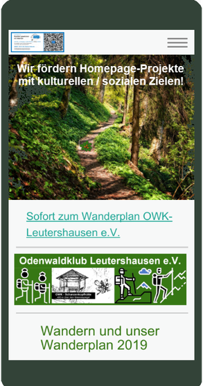 Homepage des Odenwaldklubs Leutershausen e.V.