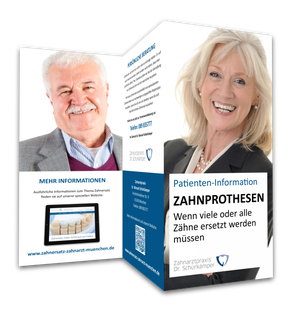 Vorschaubild Flyer Zahnprothesen