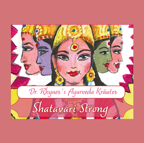 Etikett von AYURVEDA RHYNER Shatavari Strong