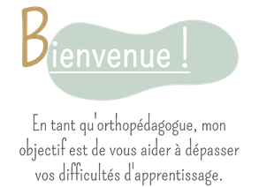 Bienvenue au cabinet d'orthopédagogie de Chrystèle Pires. En tant qu'orthopédagogue, mon objectif est de vous aider à dépasser vos difficultés d'apprentissage