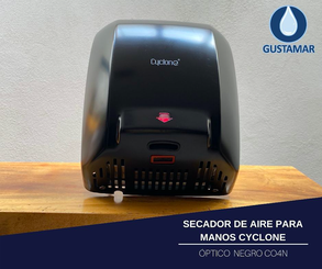 SECADOR DE MANOS / SECAMANOS CYCLONE ÓPTICO ACERO INOXIDABLE CO4N